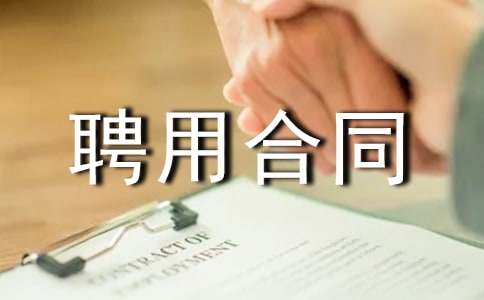 个人聘用合同范本