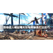 《怪物猎人崛起》曙光刚缠兽怎么打？曙光轻弩刚缠兽打法技巧