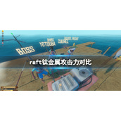 《木筏求生》钛金属工具哪个好用？raft钛金属攻击力对比