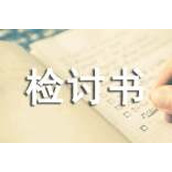 考核检讨书