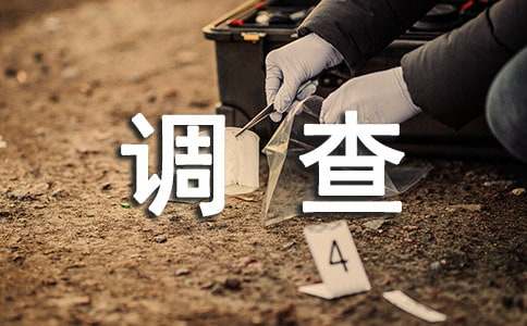 对食品安全的调查报告