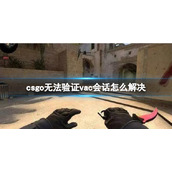 《csgo》无法验证vac会话解决方法推荐