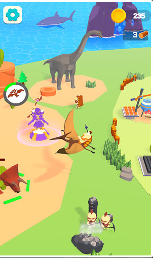 建设恐龙岛手游