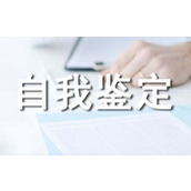 统计工作的自我鉴定