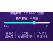 《QQ飞车》紫钻等级对应成长值介绍