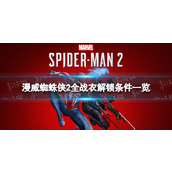 《漫威蜘蛛侠2》全战衣解锁条件一览 战衣图鉴汇总