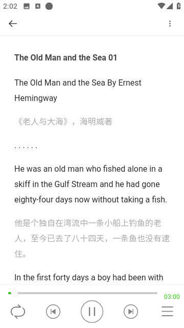 有声英语小说