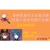 原神4.1版本霓裳花采集路线介绍
