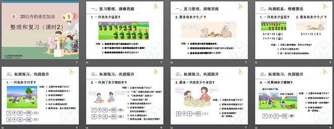《20以内的进位加法》PPT课件