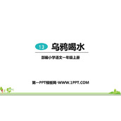 《乌鸦喝水》PPT优秀教学课件