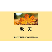 《秋天》PPT课文课件