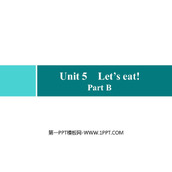 《Let's eat!》Part B PPT习题课件