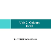 《Colours》Part B PPT习题课件