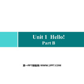 《Hello!》Part B PPT习题课件