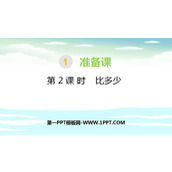 《比多少》准备课PPT课件下载