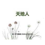 《天地人》PPT课文课件