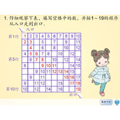 《一年级上册数学总复习》习题Flash动画课件