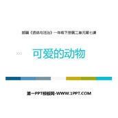 《可爱的动物》PPT优秀课件