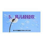 《风儿轻轻吹》PPT优秀课件