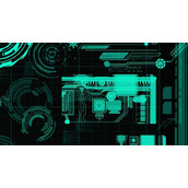 高大上的高科技背景实用PPT背景图片