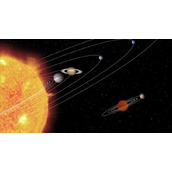 九大行星PPT背景图片