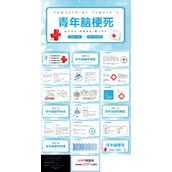 青年脑梗死个案护理PPT模板