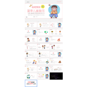 夏季儿童腹泻知识宣教PPT模板