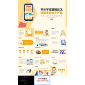 中小学主题班会之远离手机等电子产品PPT