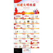 创建文明校园文明礼仪主题班会PPT