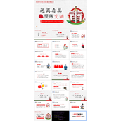 远离毒品预防艾滋主题班会PPT模板