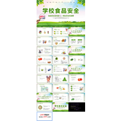 学校食品安全主题班会PPT