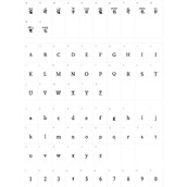 也字工厂仿宋拼音
