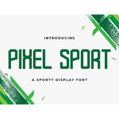 Pixel sport字体