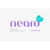 Nearo rounded字体