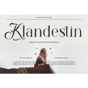 Klandestin字体