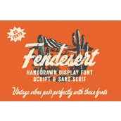 Fendesert sans字体