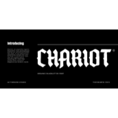 Chariot字体