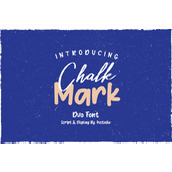 Chalk mark字体