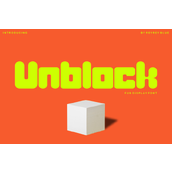 Unblock字体
