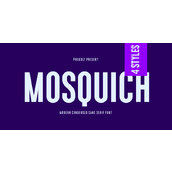 Mosquich字体