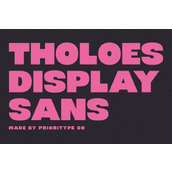 Tholoes字体