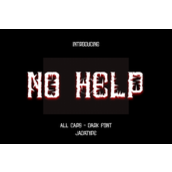 No help字体