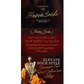 Havin bride med字体
