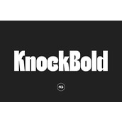 Knockbold字体