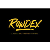 Rowdex字体