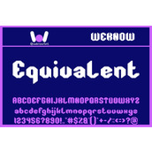 Equivalent字体