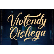 Violendy qishega字体