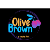 Olive brown字体