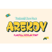 Arekoy字体