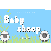 Baby sheep字体